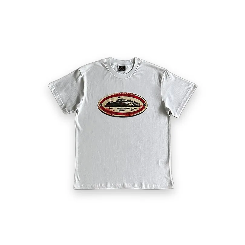 Corteiz Rust Alcatraz Blanc Tee 1