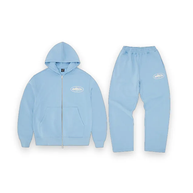 Ensemble Corteiz Island Bleu Clair 1