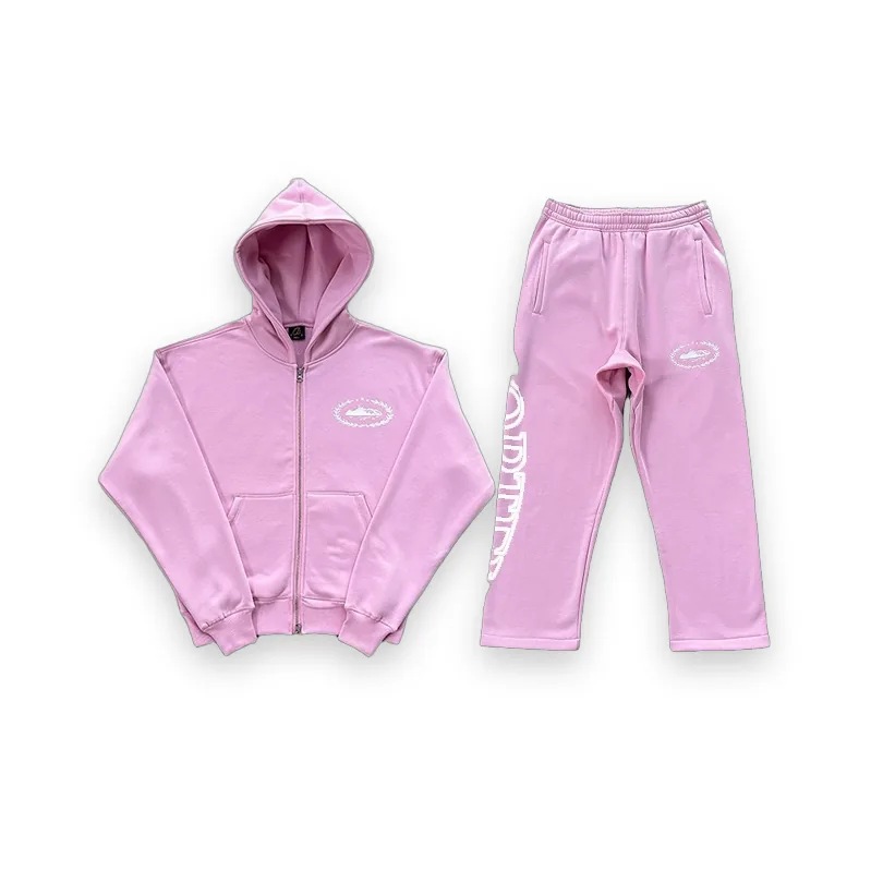 Ensemble Rose Corteiz 1
