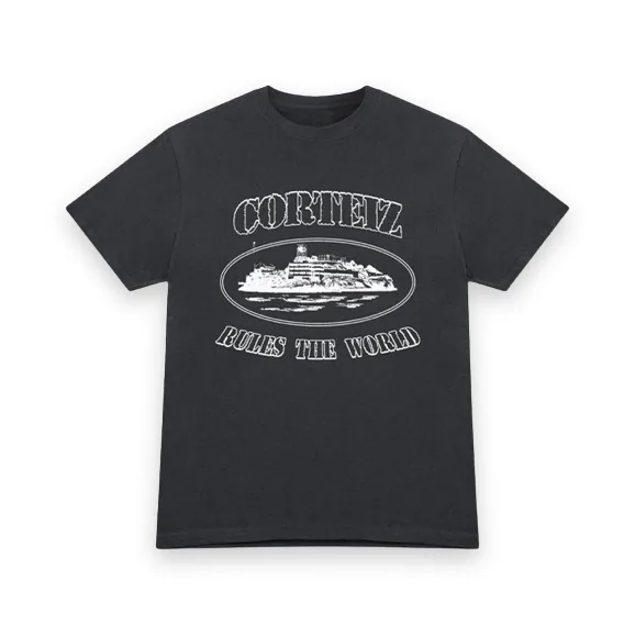T Shirt Corteiz Noir 1