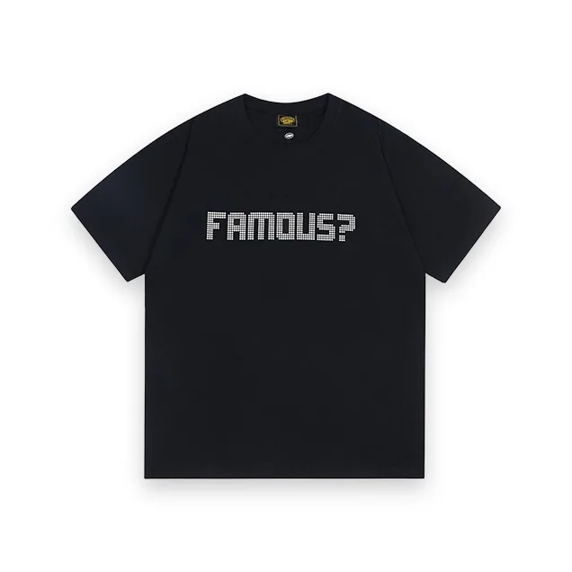 T Shirt Noir Celebre De Corteiz 1